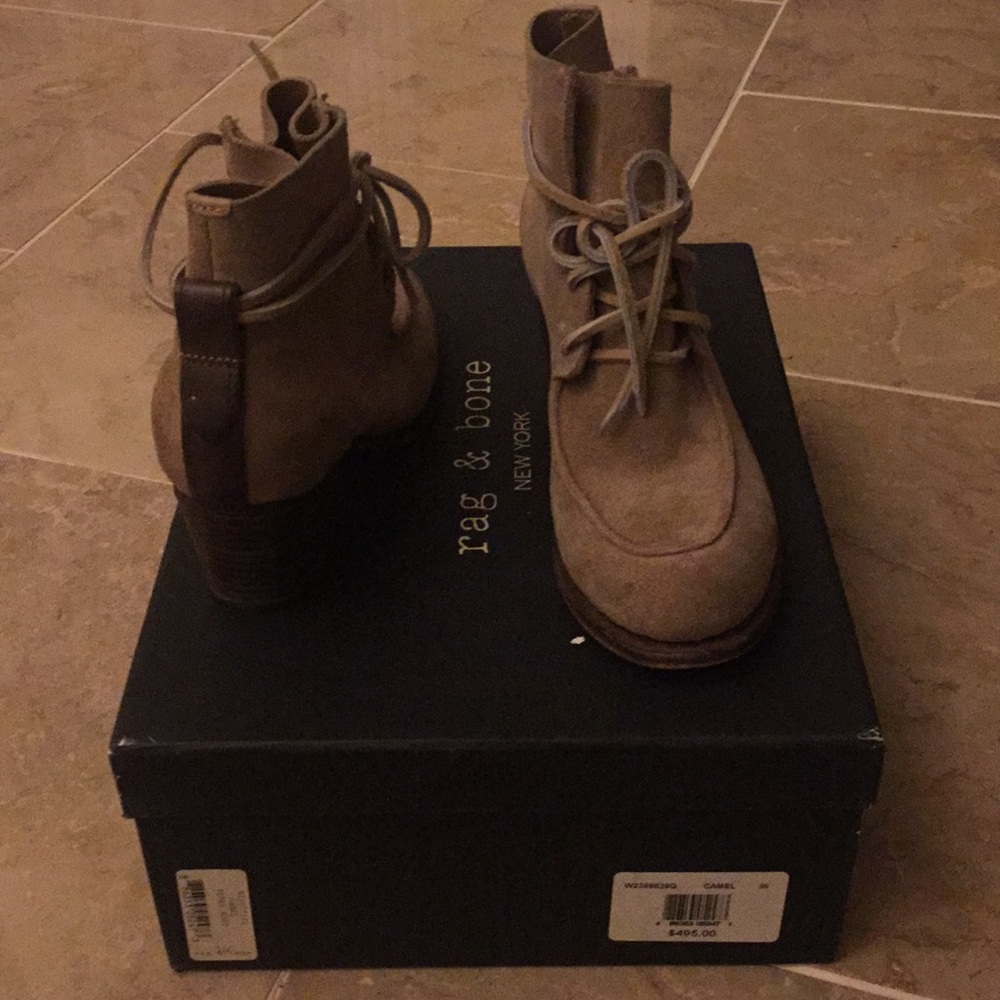Rag & Bone Suede Piper Boot Size 6 - image 6